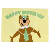 Yogi Bear Willkommen Große Geschenktüte (Rückseite)