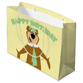 Yogi Bear Willkommen Große Geschenktüte (Rückseite Schrägansicht)