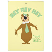 Yogi Bear Willkommen Klemmbrett (Rückseite)