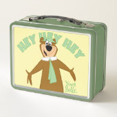 Yogi Bear Willkommen Metall Brotdose (Rückseite)