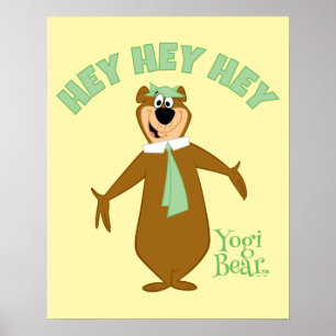 Yogi Bear Willkommen Poster