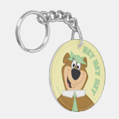 Yogi Bear Willkommen Schlüsselanhänger (Vorderseite links)