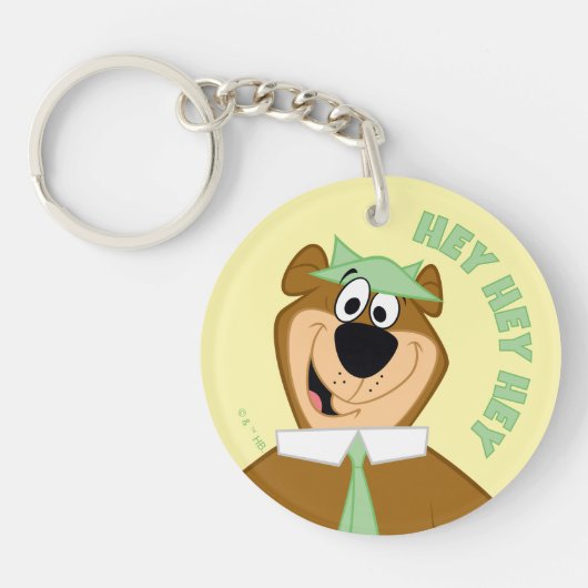 Yogi Bear Willkommen Schlüsselanhänger (Vorderseite)
