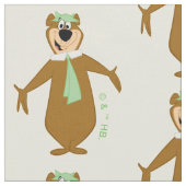 Yogi Bear Willkommen Stoff (Nahaufnahme)