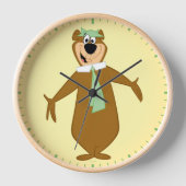Yogi Bear Willkommen Uhr (Vorderseite)