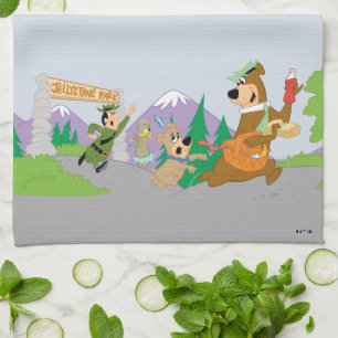 Yogi Bear's Great Picnic Basket Escape Geschirrtuch
