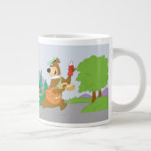 Yogi Bear's Great Picnic Basket Escape Jumbo-Tasse (Rechts)