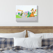Yogi Bear's Great Picnic Basket Escape Leinwanddruck (Insitu (Schlafzimmer))