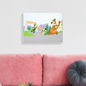 Yogi Bear's Great Picnic Basket Escape Leinwanddruck (Insitu (Wohnzimmer))