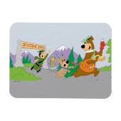 Yogi Bear's Great Picnic Basket Escape Magnet (Horizontal)