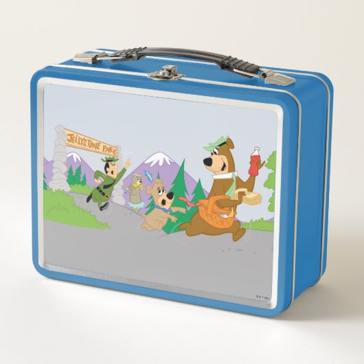 Yogi Bear's Great Picnic Basket Escape Metall Brotdose (Vorderseite)