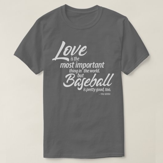 Yogi Berra T-Shirt (Design vorne)