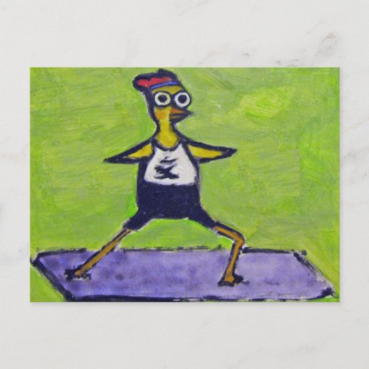 Yogi Chicken Postkarte (Vorderseite)