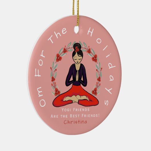 Yogi Friends are the Best Friends Ornament (Rechts)