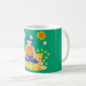 Yogi Girl Kaffeetasse (VorderseiteRechts)