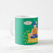Yogi Girl Kaffeetasse (Vorderseite Links)
