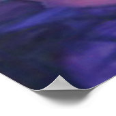 Yogi & Kloster im tibetischen Gebirge Poster (Ecke)