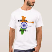 Yogi Modi-fy India, Narendra Modi PM Adityanath T-Shirt (Vorderseite)