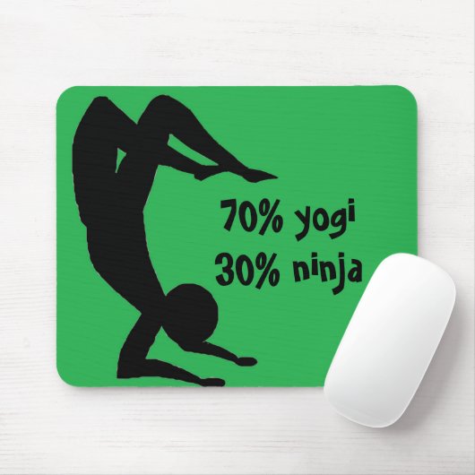 Yogi Ninja Mousepad (Mit Mouse)