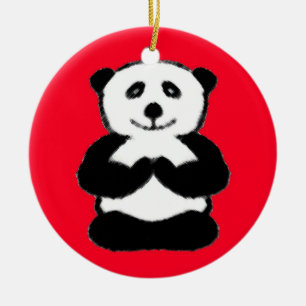 Yogi Panda - Einzigartige Weihnachtsschmuck