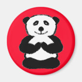 Yogi Panda - Panda Magnete Magnet (Vorne)