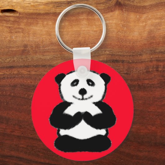 Yogi Panda - Schlüsselanhänger Panda (Vorderseite)