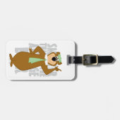 Yogi "schlauer als der durchschnittliche Bär" Gepäckanhänger (Vorderseite horizontal)