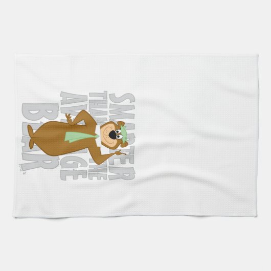 Yogi "schlauer als der durchschnittliche Bär" Geschirrtuch (Horizontal)
