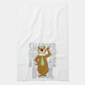 Yogi "schlauer als der durchschnittliche Bär" Geschirrtuch (Vertikal)