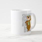 Yogi "schlauer als der durchschnittliche Bär" Jumbo-Tasse (Vorderseite Rechts)