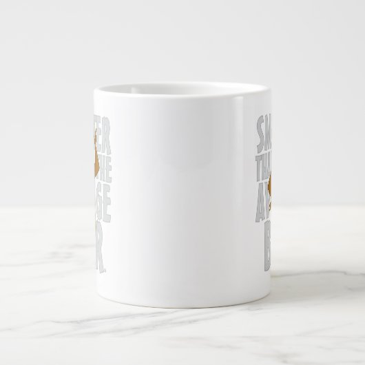 Yogi "schlauer als der durchschnittliche Bär" Jumbo-Tasse (Vorderseite)