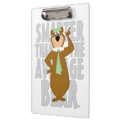 Yogi "schlauer als der durchschnittliche Bär" Klemmbrett (Links)