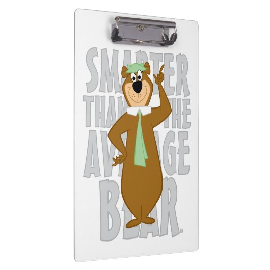 Yogi "schlauer als der durchschnittliche Bär" Klemmbrett (Rechts)