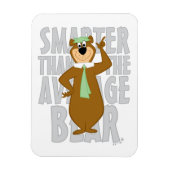 Yogi "schlauer als der durchschnittliche Bär" Magnet (Vertikal)