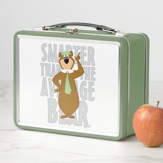 Yogi "schlauer als der durchschnittliche Bär" Metall Brotdose (Beispiel)