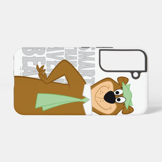 Yogi "schlauer als der durchschnittliche Bär" Samsung Galaxy Hülle (Rückseite (Horizontal))