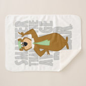 Yogi "schlauer als der durchschnittliche Bär" Sherpadecke (Vorderseite (Horizontal))