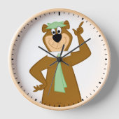 Yogi "schlauer als der durchschnittliche Bär" Uhr (Vorderseite)