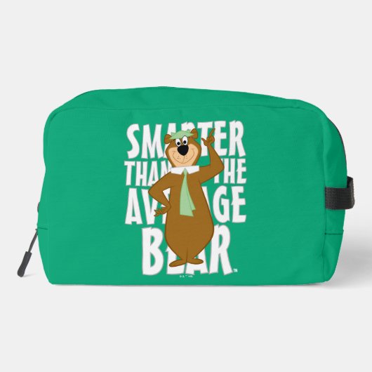 Yogi "schlauer als der durchschnittliche Bär" Waschbeutel (Rückseite)