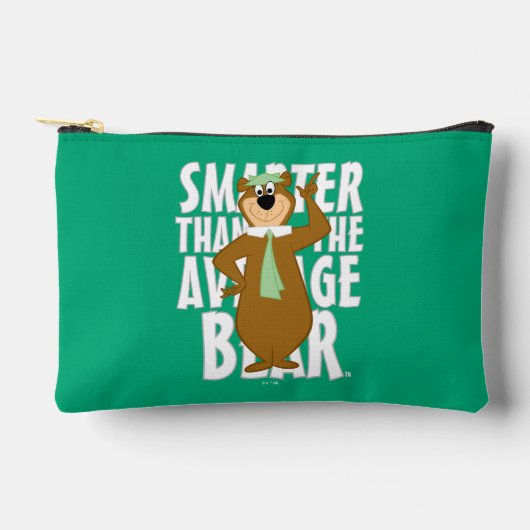 Yogi "schlauer als der durchschnittliche Bär" Zubehörtasche (Vorderseite)