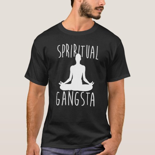 Yogi Spiritual Gangsta Yoga T-Shirt (Vorderseite)