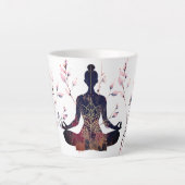 Yogi World Latte Tasse (Vorderseite)