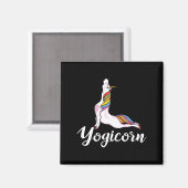 Yogicorn Niedlich Magical Magnet (Vorderseite/Rückseite)