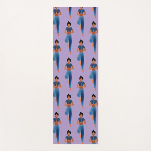 Yogini Asana Yoga  Yogamatte (Vorderseite)