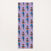 Yogini Asana Yoga  Yogamatte (Rückseite)