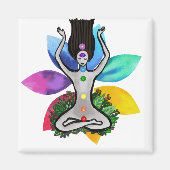 Yogini Chakra Magnet (Vorne)