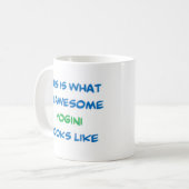 Yogini, phantastisch kaffeetasse (Vorderseite Links)