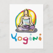 Yogini Postkarte (Vorderseite)