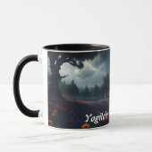 Yogitas Morgentee Personalisiert anpassbar Tasse (Links)