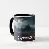 Yogitas Morgentee Personalisiert anpassbar Tasse (Vorderseite Links)